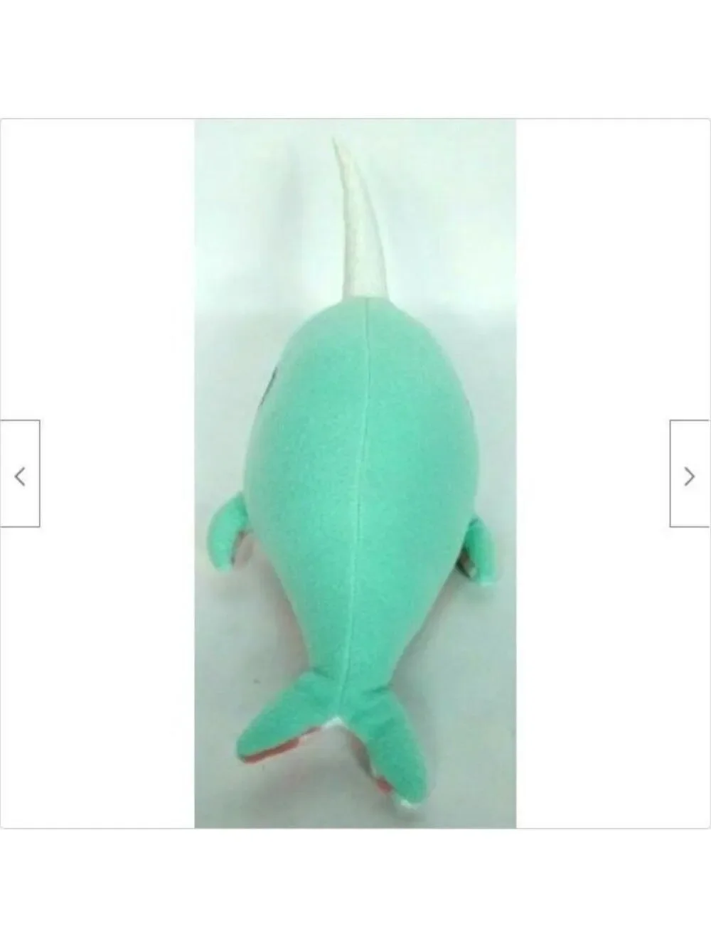 Narwhal Whale Plush 13.5 Inch Tie Dye